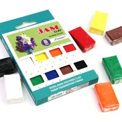 Набір пластики "Jam Clay" "Flower",  8*20г