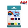 Набір пластики Jam Clay "Rainbow",  8*20г