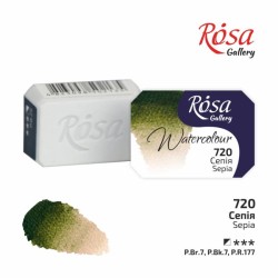 Фарба акварельна "ROSA Gallery" /720/ Сепія, 2,5мл