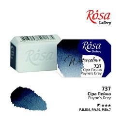 Фарба акварельна "ROSA Gallery" /737/ Сіра Пейна, 2,5мл