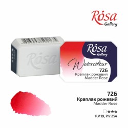 Фарба акварельна "ROSA Gallery" /726/ Краплак рожевий, 2,5мл