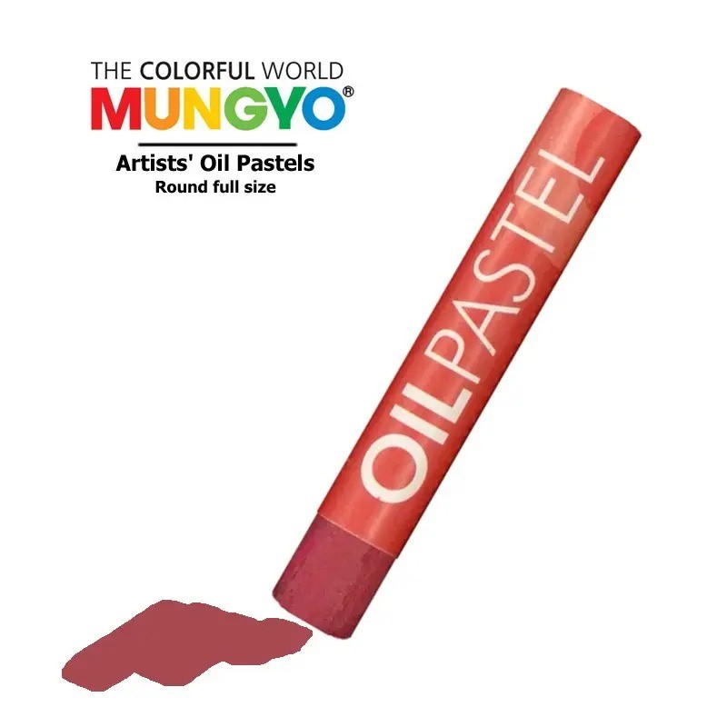 Пастель олійна 6шт/уп 527 червоно-коричневий MUNGYO Пастель олійна 6шт/уп 527 червоно-коричневий MUNGYO