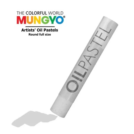 Пастель олійна сірий срібний MUNGYO