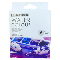 Акварель "Art rangers" /EW0612C/ 6 кол.*12мл пласт туба, підложка