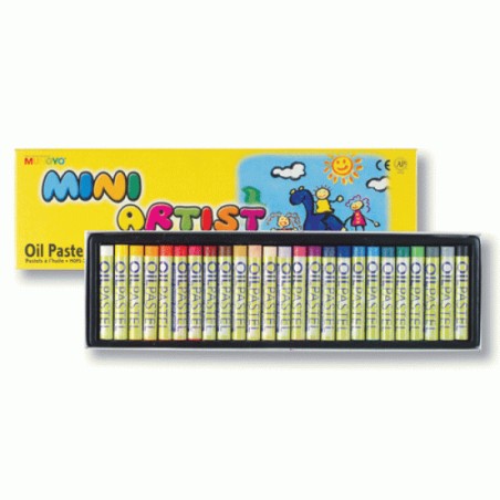 Пастель олійна  MINI 25кол., MOPS-25 MUNGYO