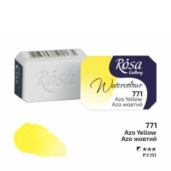 Фарба акварельна "ROSA Gallery" /771/ Azo жовтий, 2,5мл