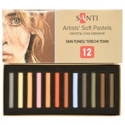 Пастель суха художня "Santi" /353697/ "Skin Tones", 12 кол.