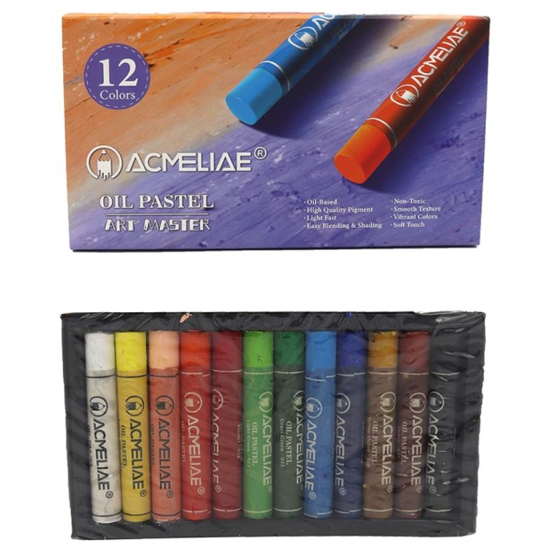 Пастель масляна "Acmeliae" /OPC-12/ 12кол. Пастель масляна "Acmeliae" /OPC-12/ 12кол.
