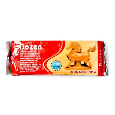 Паста для моделювання "Dozen" теракотова 1кг