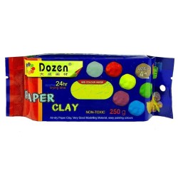 Паста для моделювання "Dozen" /PLC-250-Y/ 250гр. жовта