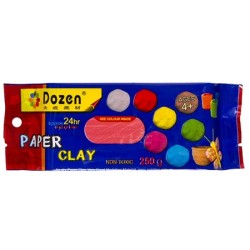 Паста для моделювання "Dozen" /PLC-250-R/ 250гр. червона