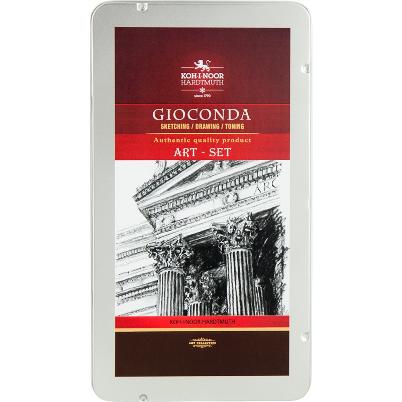 Набір художній "KIN" Gioconda /8893/ 10 предм./метал Набір художній "KIN" Gioconda /8893/ 10 предм./метал
