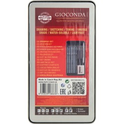 Набір художній "KIN" Gioconda /8893/ 10 предм./метал