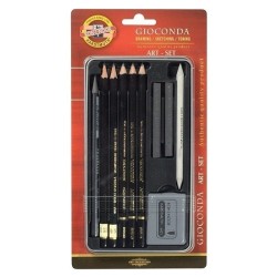 Набір художній "KIN" Gioconda /8893BL/ 10 предм./блістер